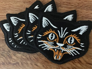 Scaredy Cat Black Cat Patch