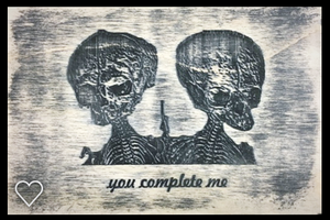 ‘You Complete Me’ Wall plaque