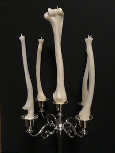 Hand Poured Human Ulna Bone Candle